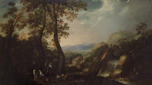 Landscape with Torrent